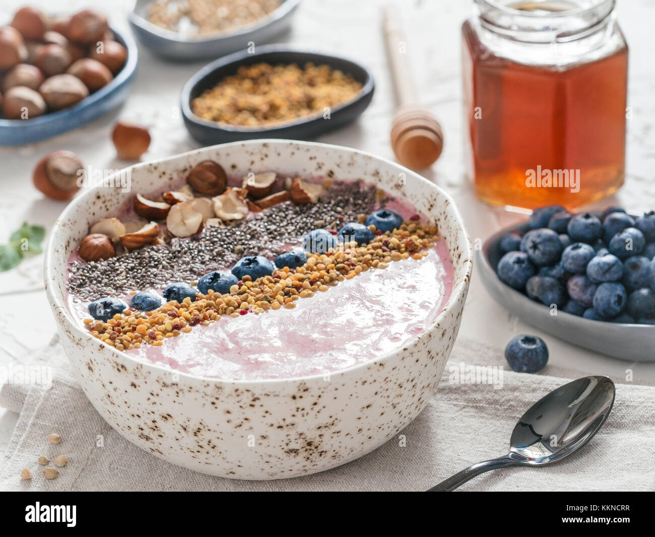Healthy breakfast. Buckwheat Porridge Stock Photo Alamy