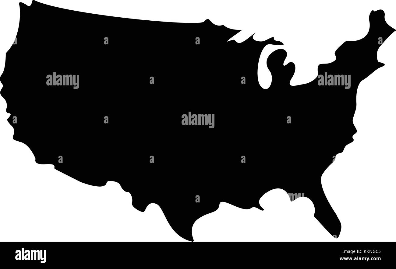 Map of the United States Stock Vector Image & Art - Alamy