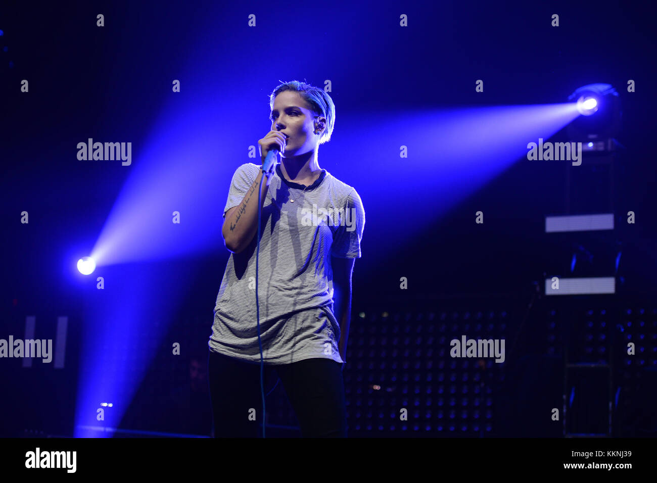 SUNRISE, FL - JULY 11: Hasley Performs at the BB&T Center on July 11, 2015 in Sunrise, Florida. People: Hasley Stock Photo