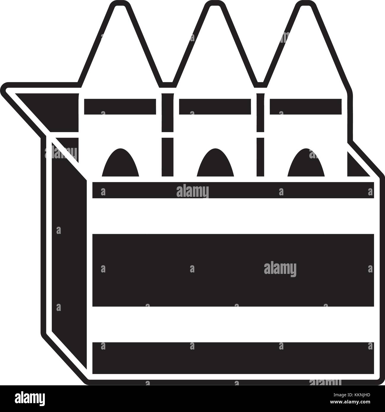 Crayon box design Stock Vector Image & Art Alamy