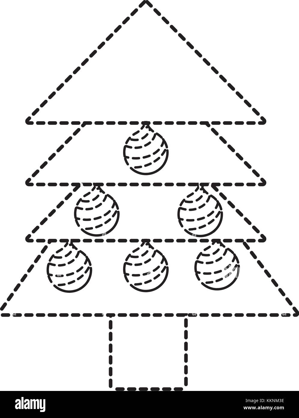 Beautiful christmas balls Black and White Stock Photos & Images - Alamy