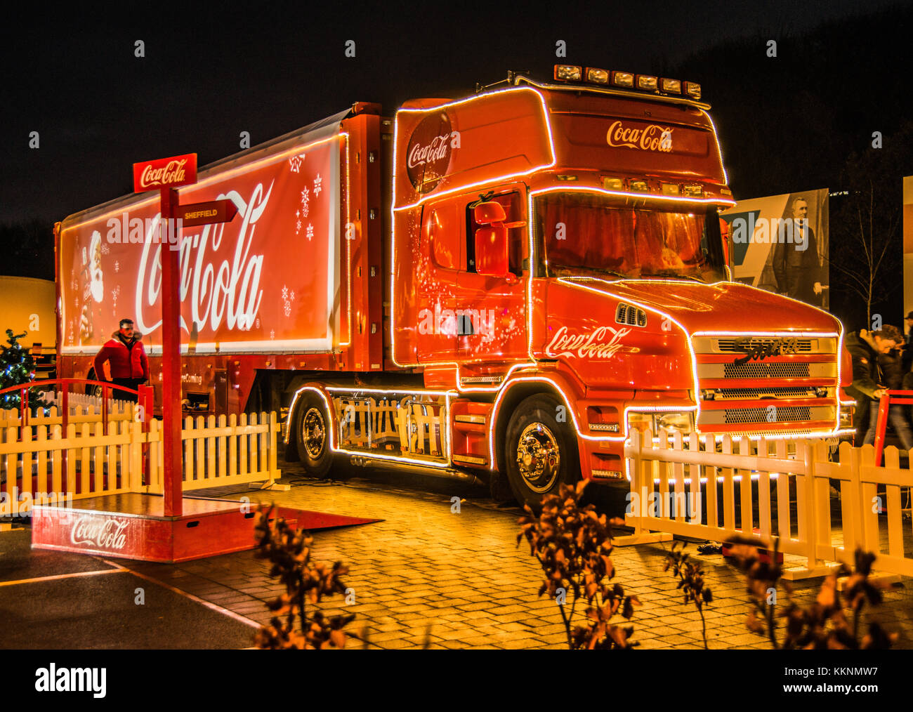 Christmas is coming Coke  Ray Boswell Stock Photo