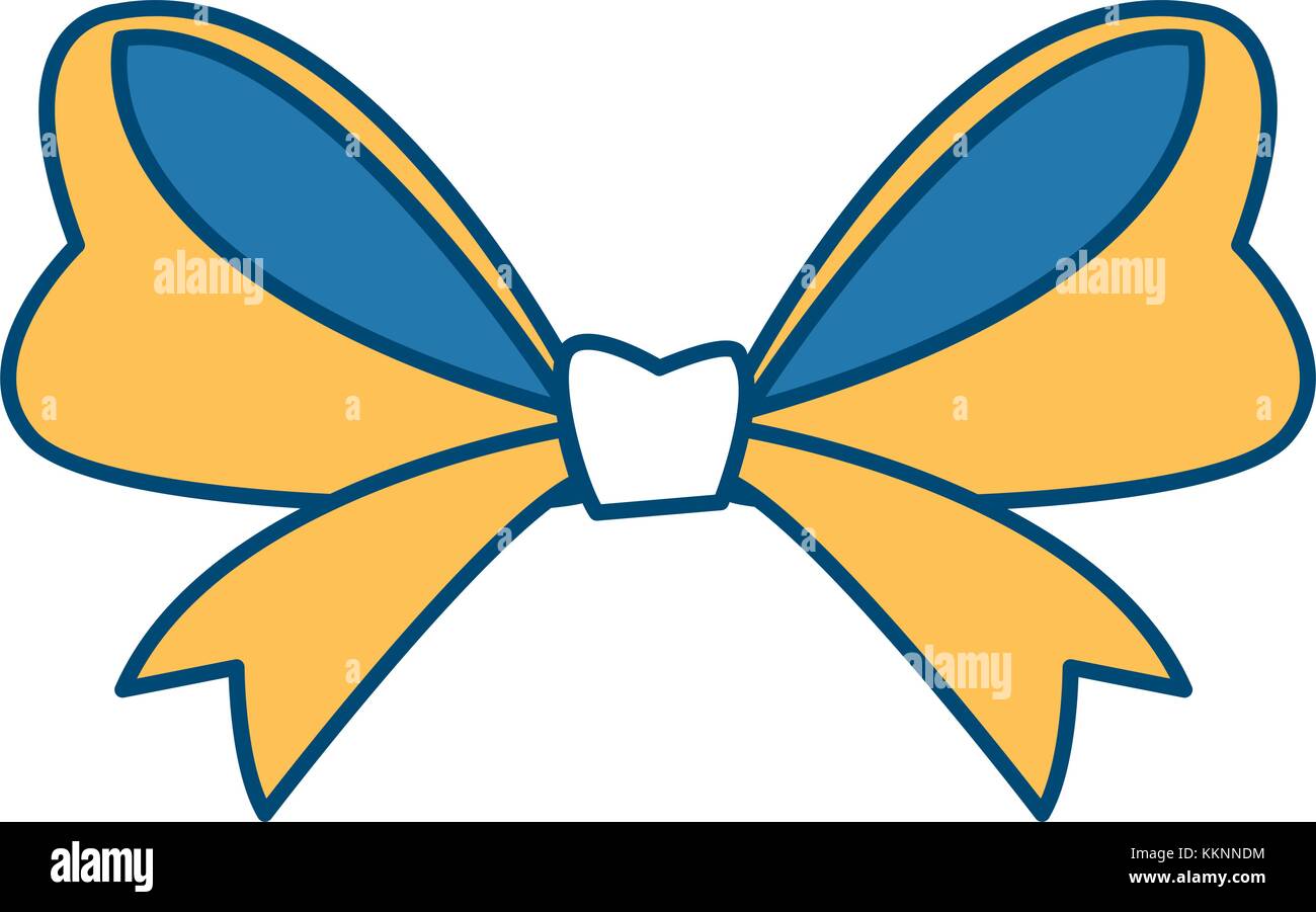 ribbon bow isolated Stock Vector Image & Art - Alamy