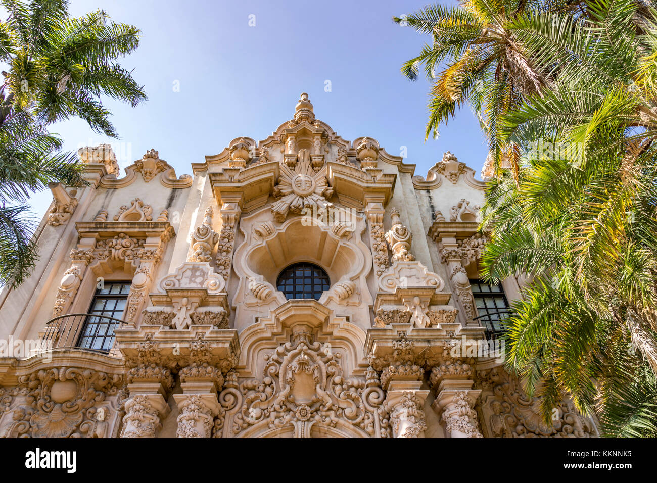 Casa del Prado, Balboa Park, San Diego, California, USA Stock Photo