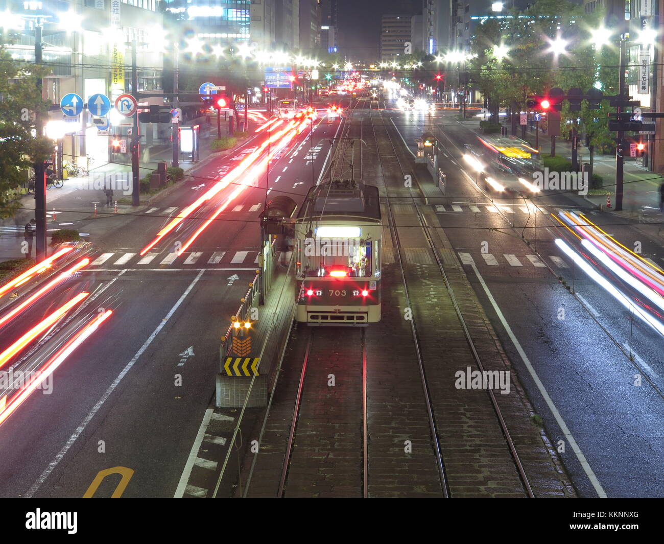 Japan tram hiroshima hi-res stock photography and images - Alamy