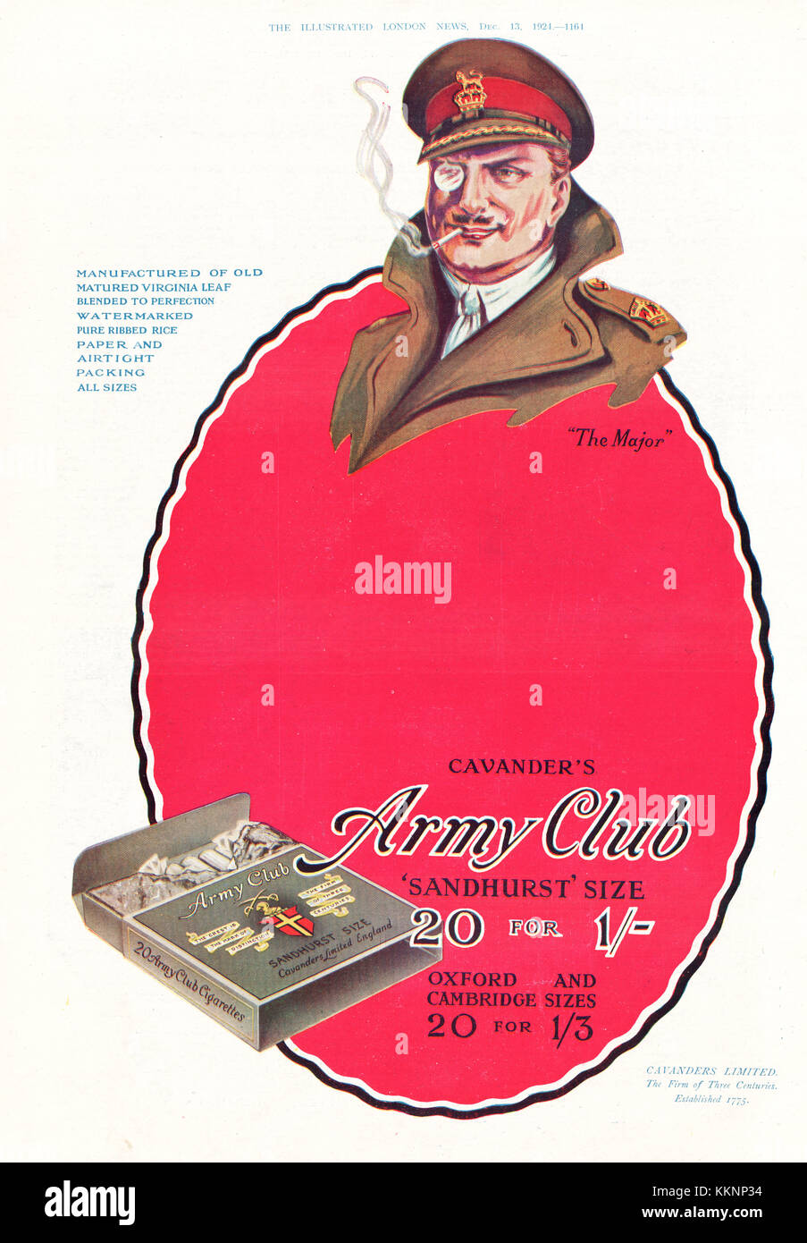 army club cigarettes Army club cigarettes hi-res stock photography and images
