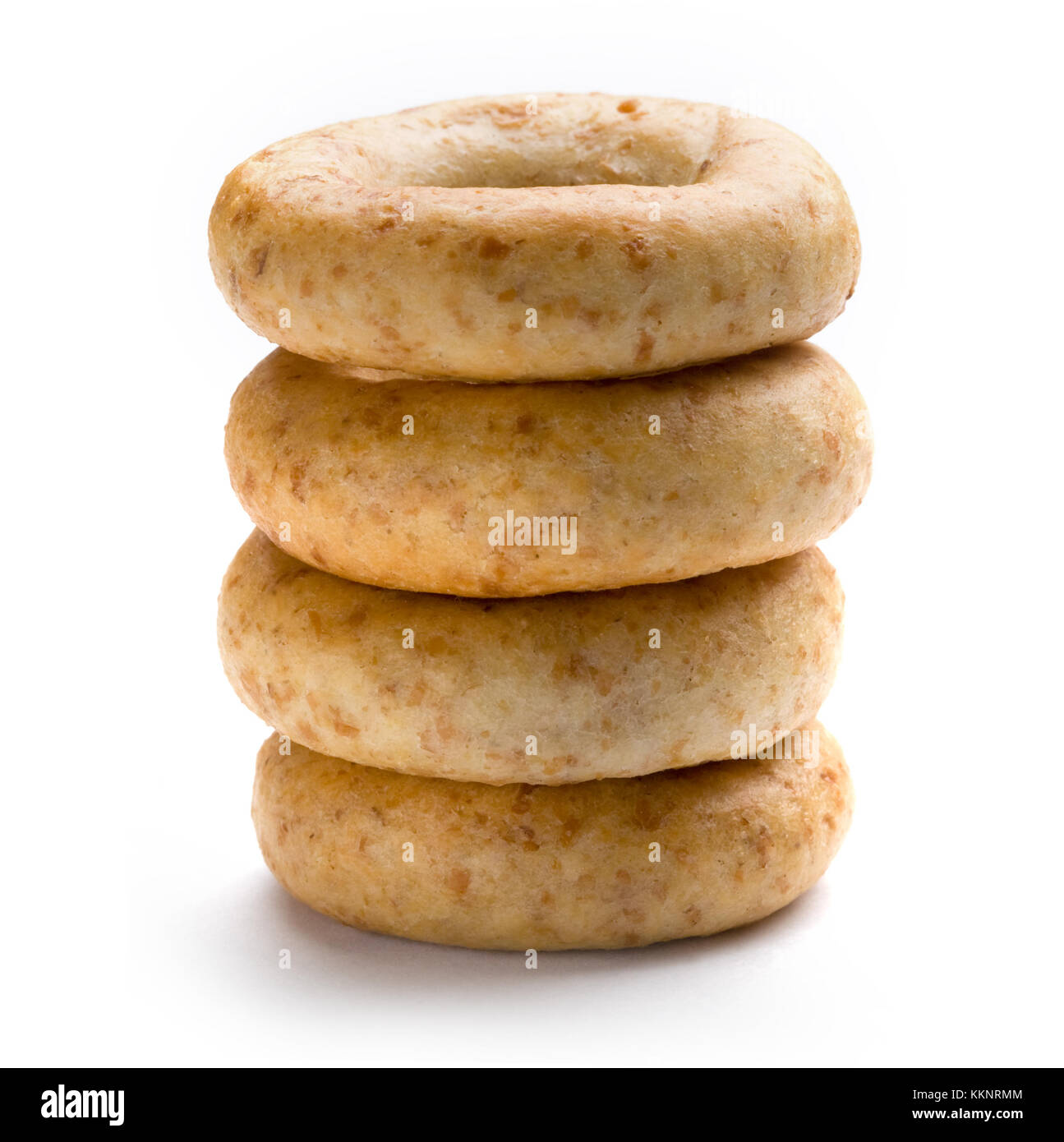 donuts isolated on white background Stock Photo - Alamy