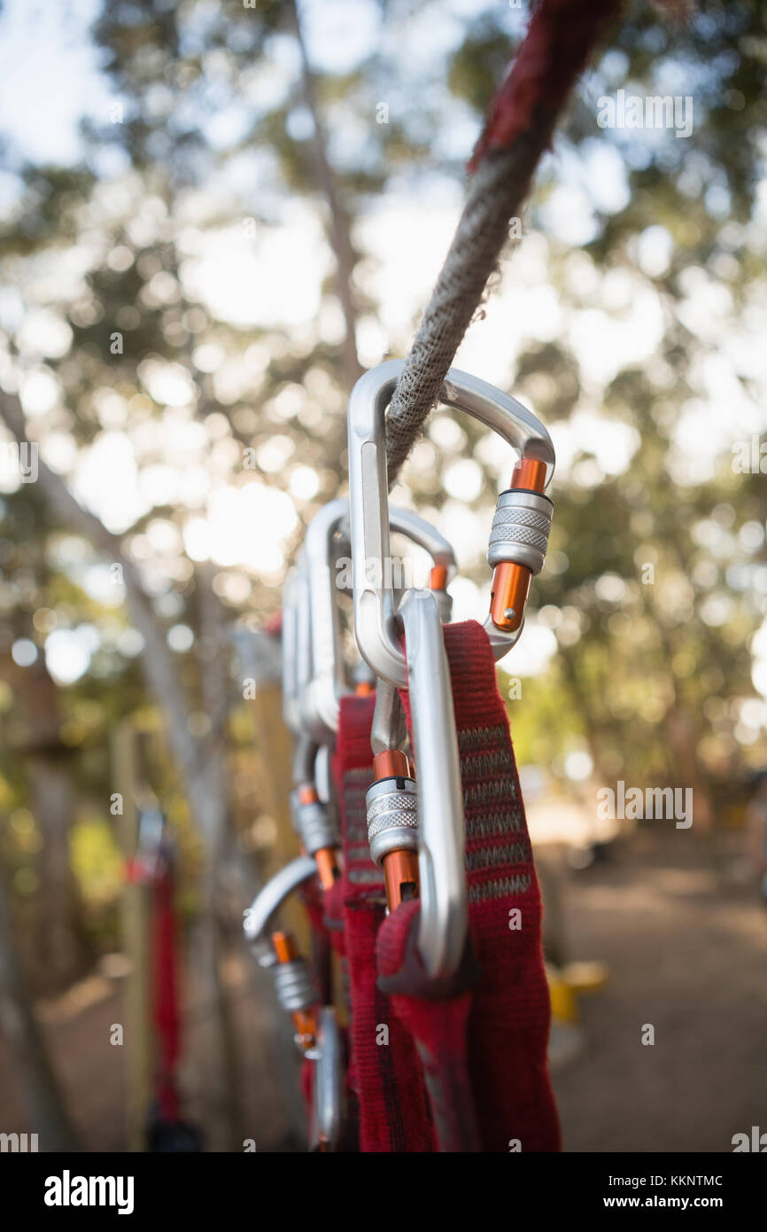 Carabiner and rope hi-res stock photography and images - Page 2 - Alamy