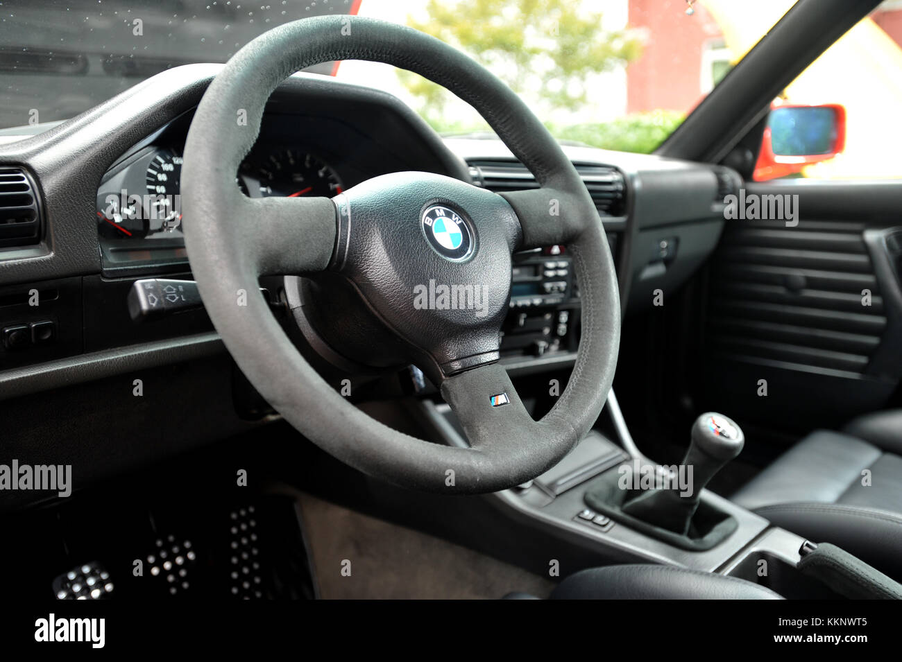 BMW E30 M3 interior Stock Photo - Alamy