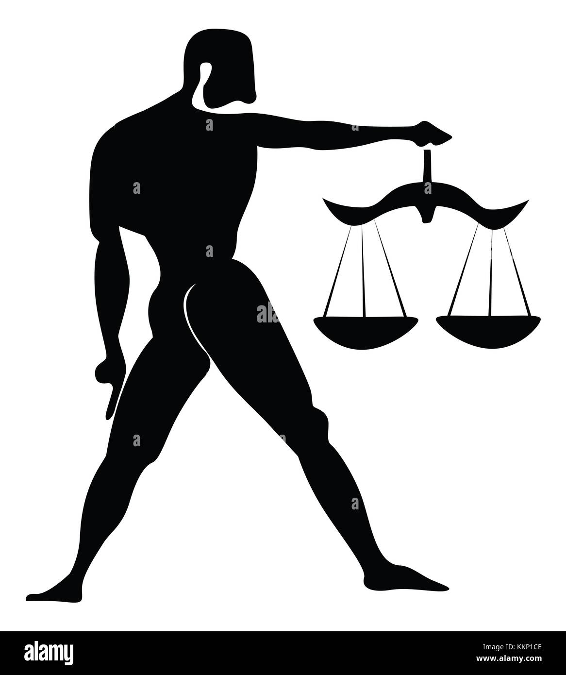 Astrology libra Sign Stock Photo - Alamy
