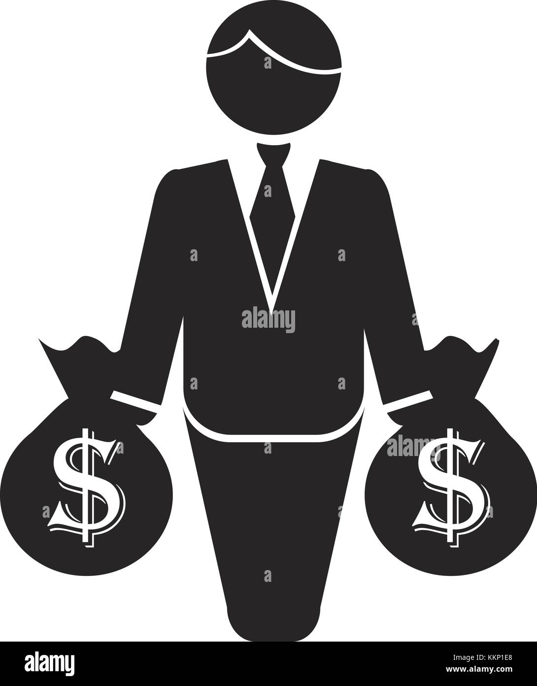 Businessman silhouette hi-res stock photography and images - Alamy