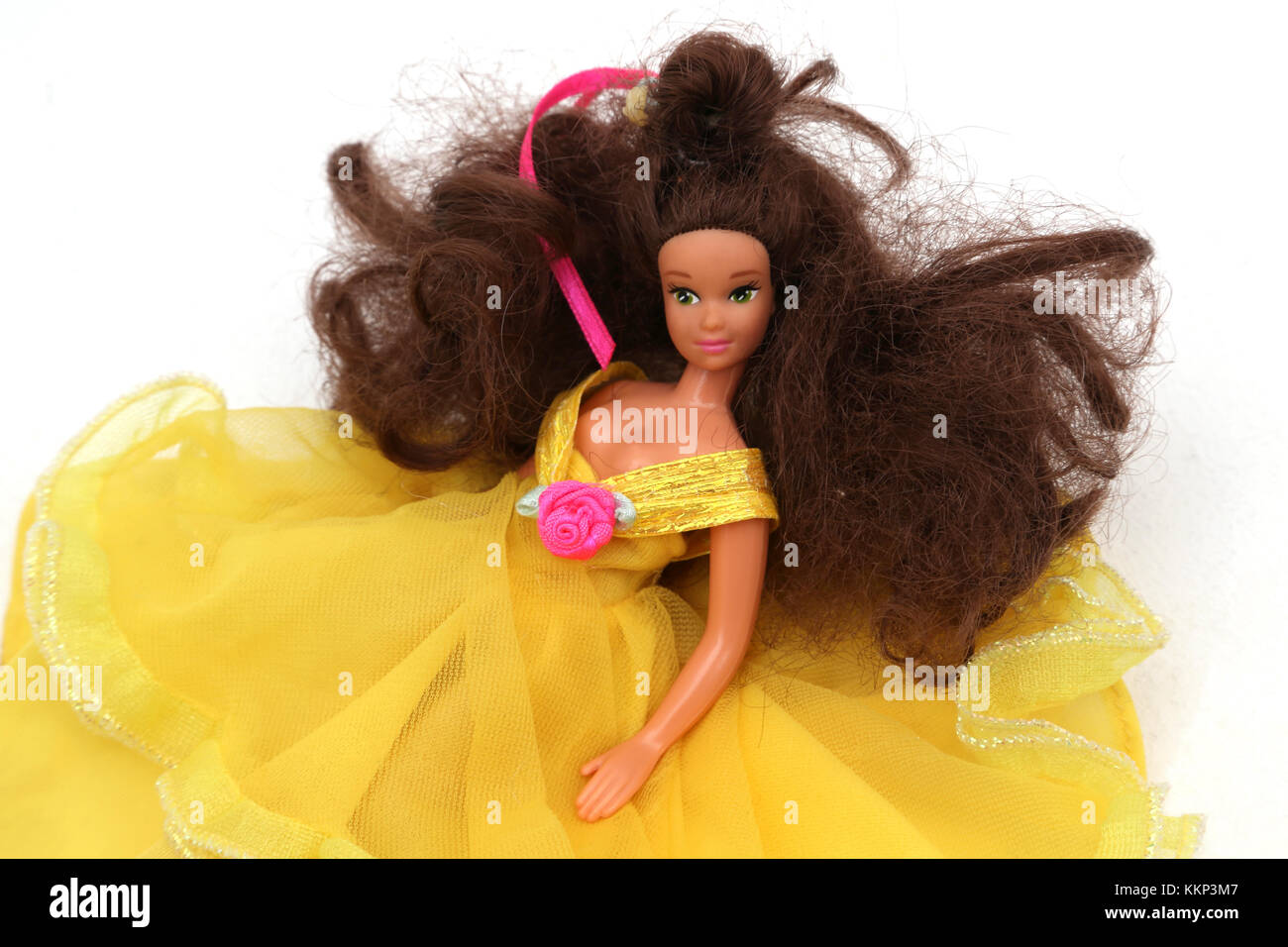 Belle Doll From Disney's Beauty and the Beast Stock Photo