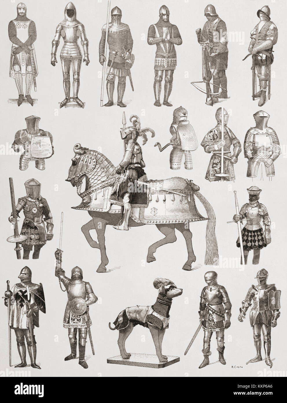 Gothic armour hi-res stock photography and images - Alamy