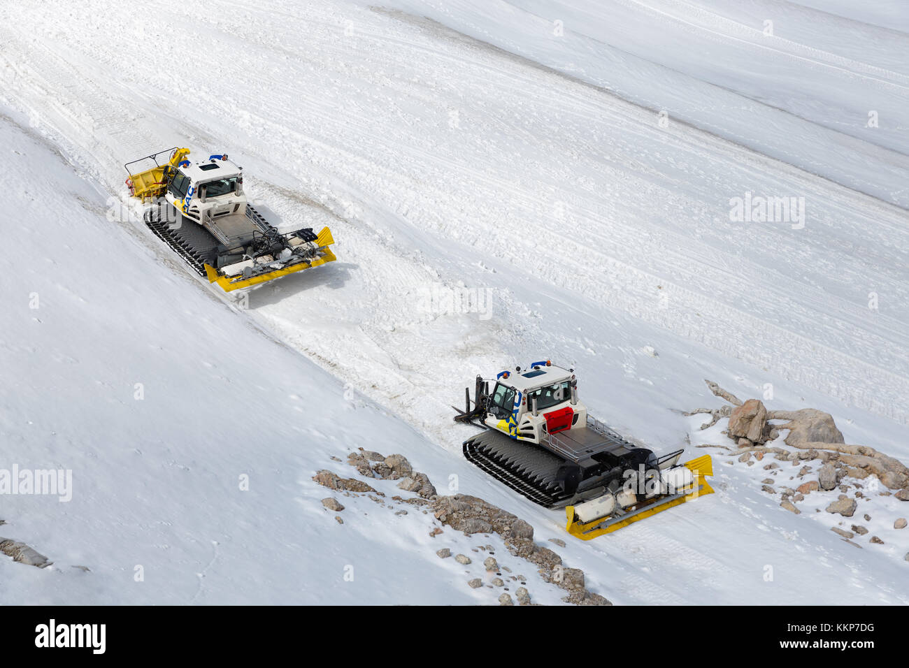 Ski track machine hi res stock photography and images Alamy