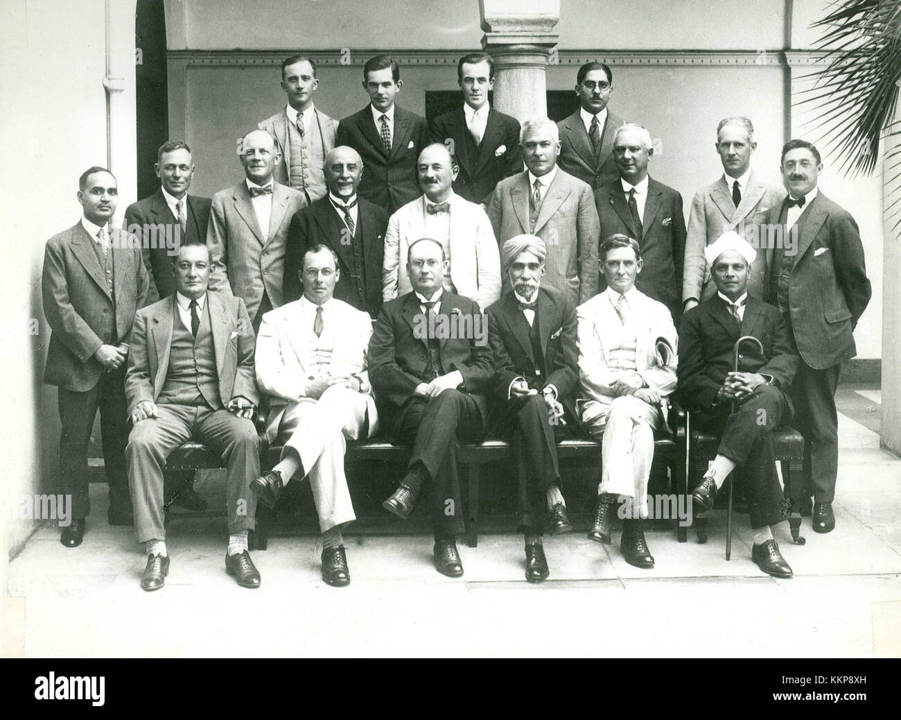 India Conference Malan 1926 Stock Photo Alamy