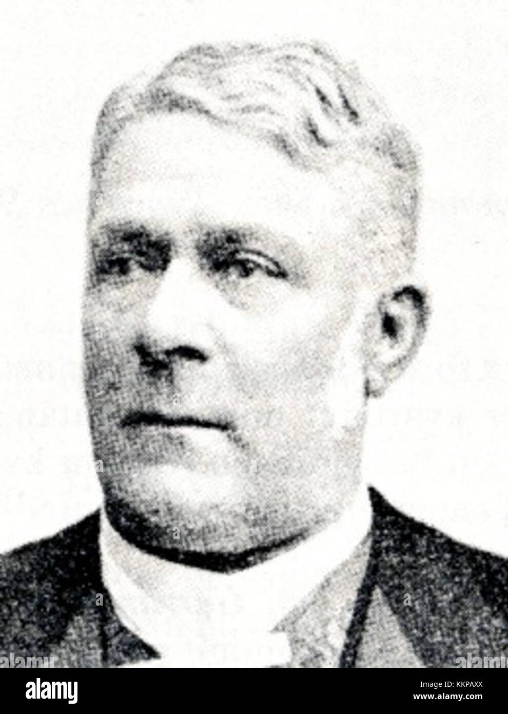 A W Lundin 1895 Stock Photo