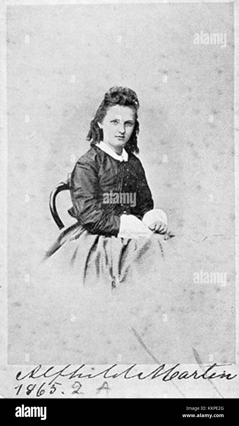 Alfhild Agrell 1865 Stock Photo Alamy