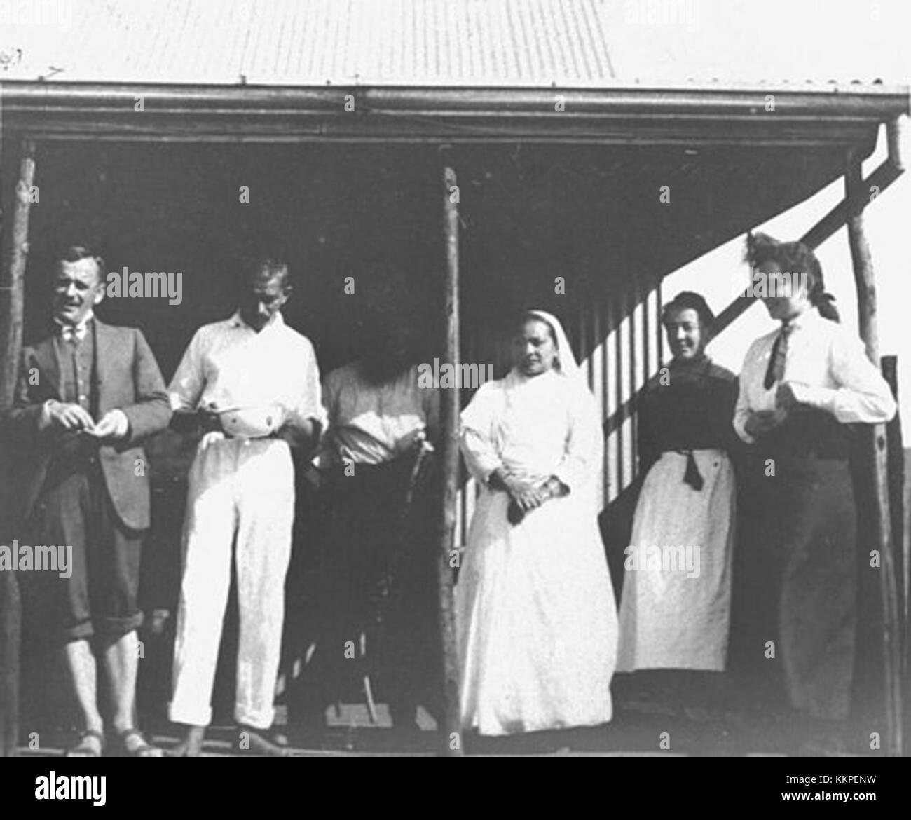 Gandhi Tolstoy farm 1912 Stock Photo Alamy