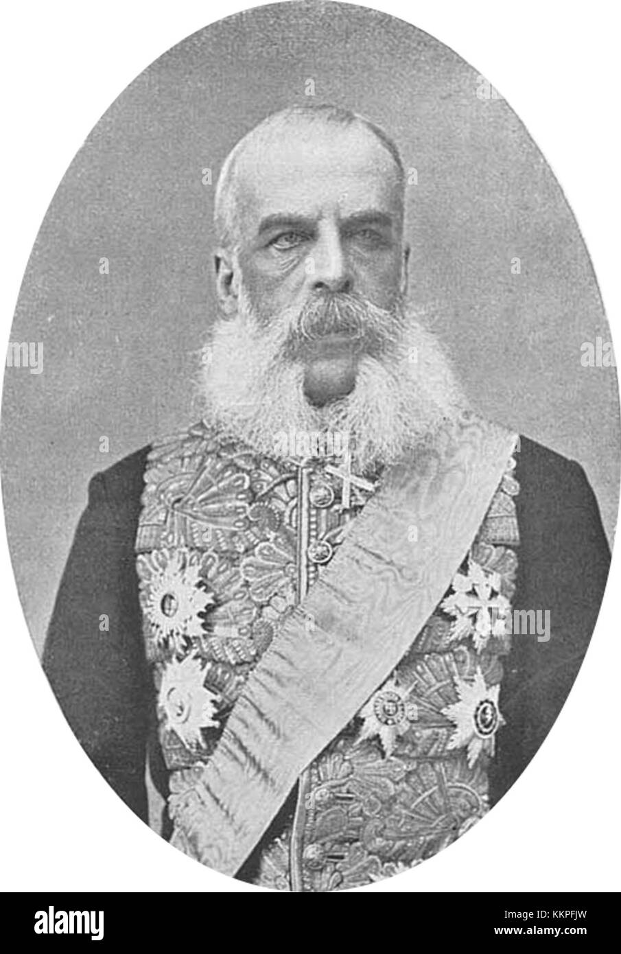 Prince Alexander Sergeevich Dolgoruky Stock Photo