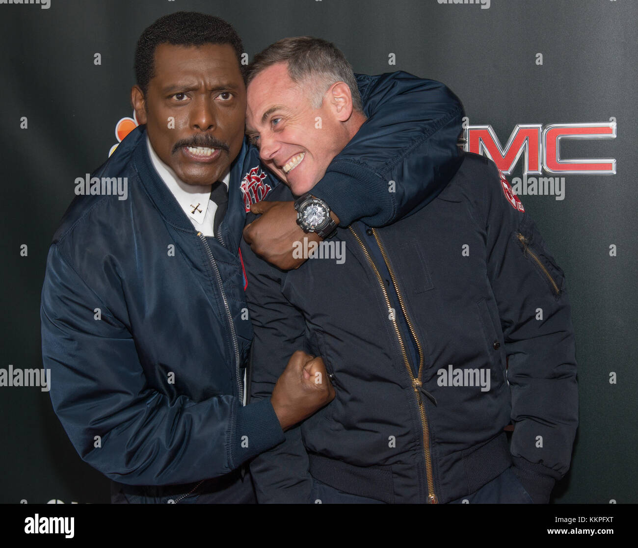 Arrivals for the 3rd Annual Chicago Press Day featuring cast members from Chicago Fire, Chicago Med and Chicago P.D. Featuring: Eamonn Walker, David Eigenberg Where: Chicago, Illinois, United States When: 30 Oct