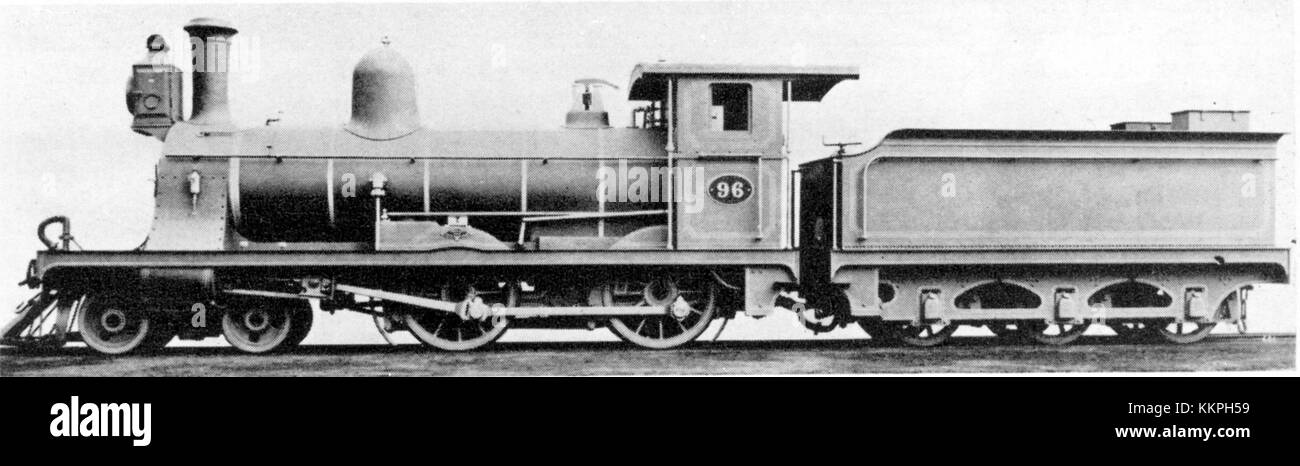 CGR 3rd Class 4 4 0 1889 no. 96 Stock Photo Alamy