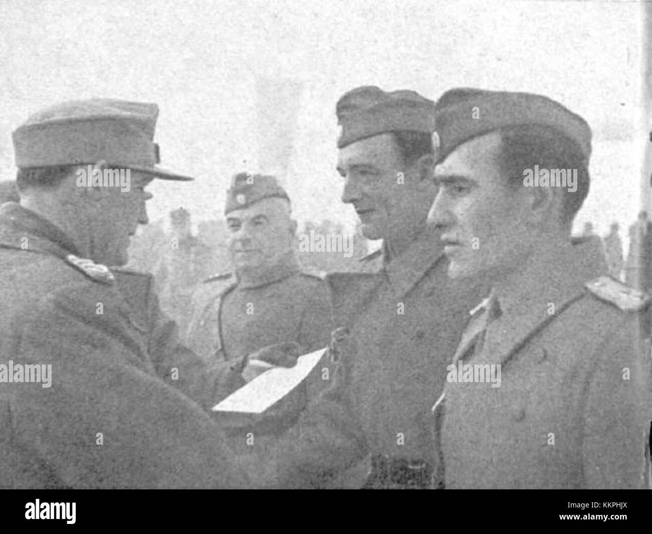 General Rupnik General Rosener honors Vuka Rupnik, a notable figure, with an award or ...