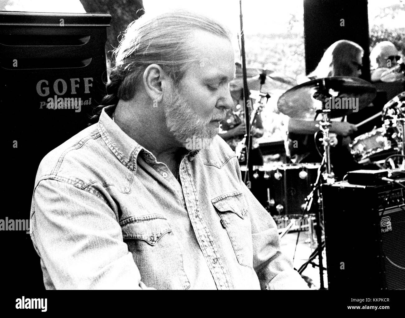 The Allman Brothers Band (Gregg Allman) performing in Sanoma