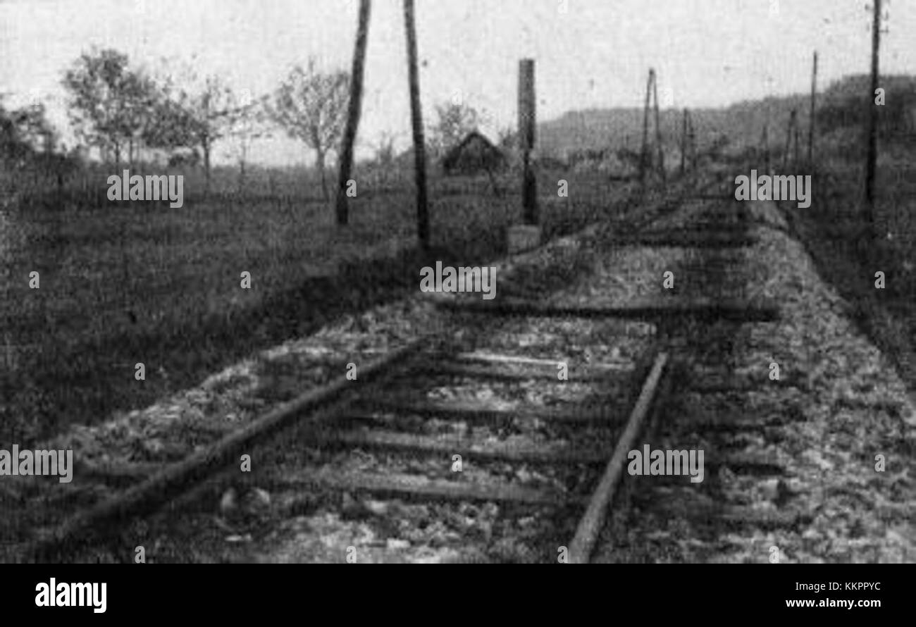 Razdrta dolenjska proga Stock Photo - Alamy