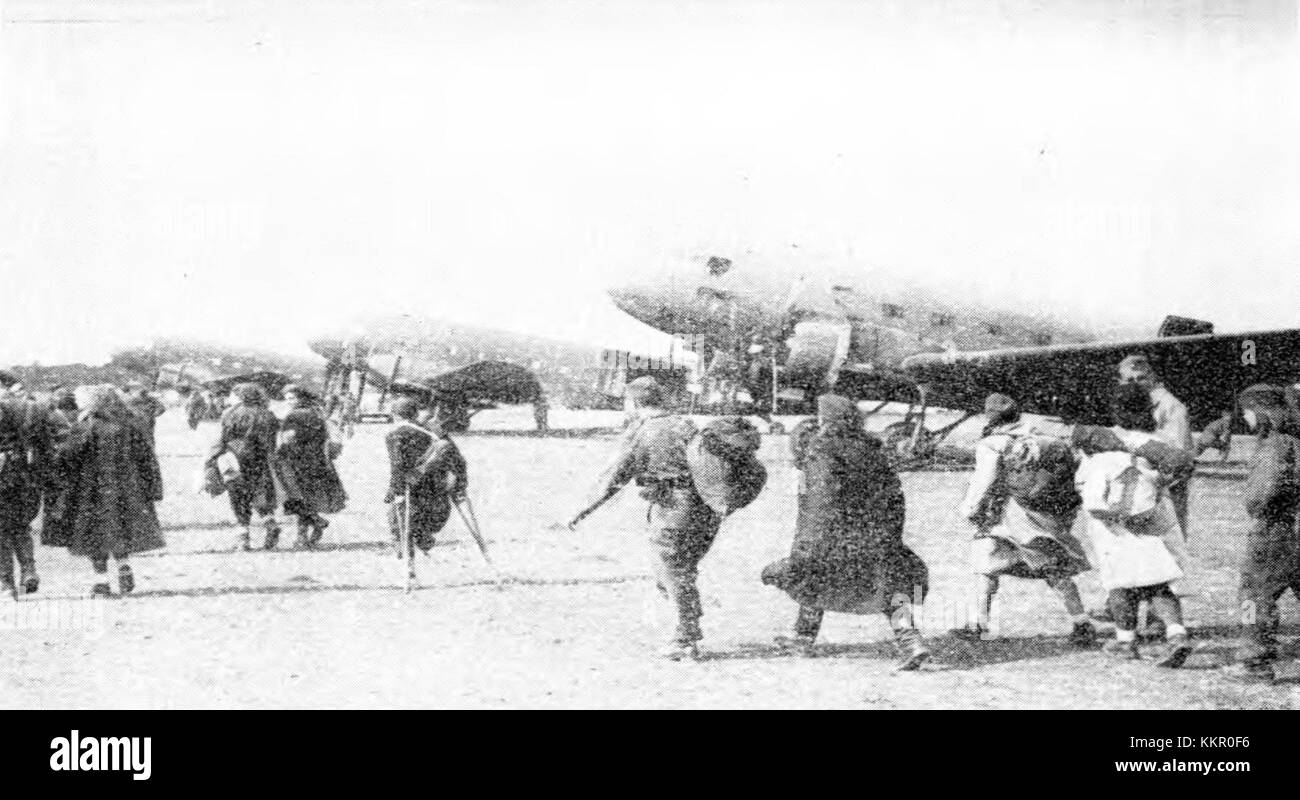 Evakuacija ranjencev iz Slovenije v Dalmacijo (Evacuation of wounded from Slovenia to Dalmatia) refers to a historical event during wartime when wounded soldiers or civilians were relocated from Slovenia to Dalmatia for medical treatment and safety. Stock Photo