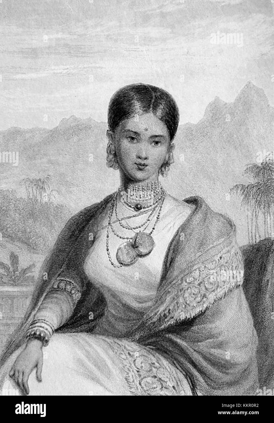 The Queen of Kandy Stock Photo Alamy