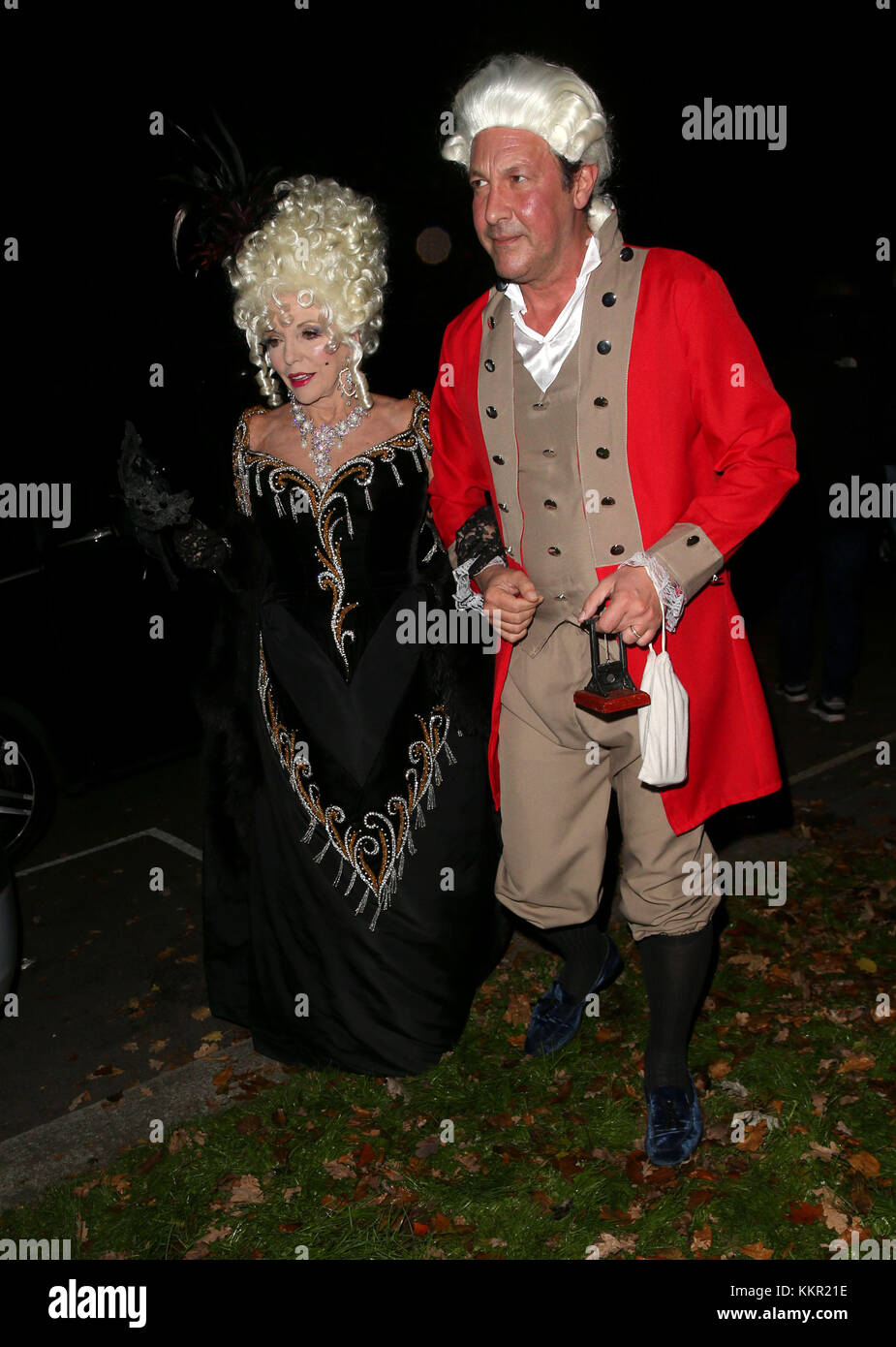 Celebrities attend the Jonathan Ross Halloween Party Featuring: Joan ...