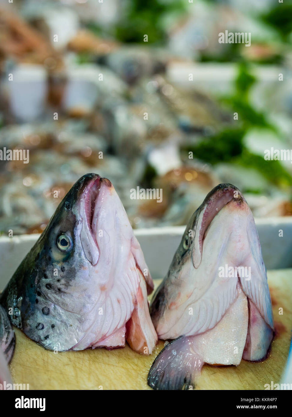 Fish market in Naples Stock Photo Alamy