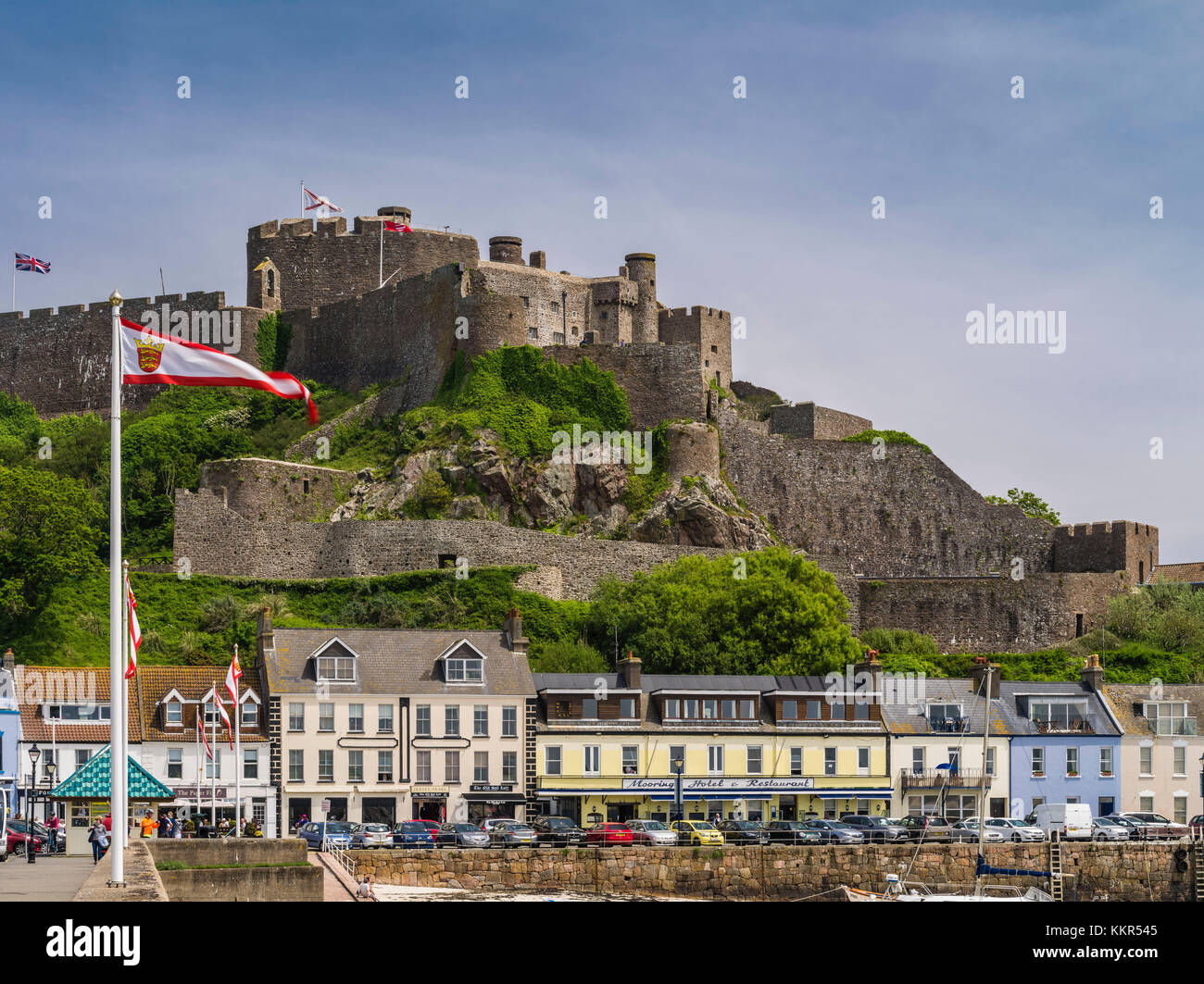 Gorey with mont orgueil castle on jersey hi-res stock photography and  images - Alamy