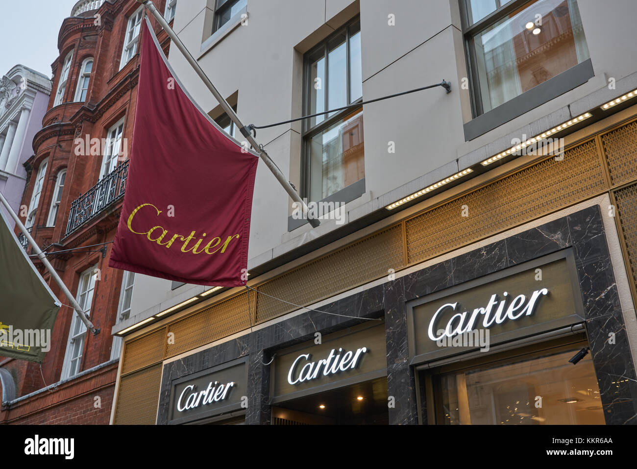 cartier shop bond street Stock Photo - Alamy