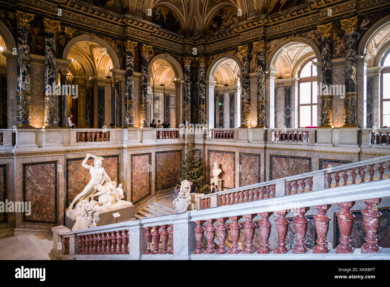 Austria Vienna Kunsthistoriches Museum Art History Museum Interior Austria Vienna Kunsthistoriches Museum Art History Museum Interior