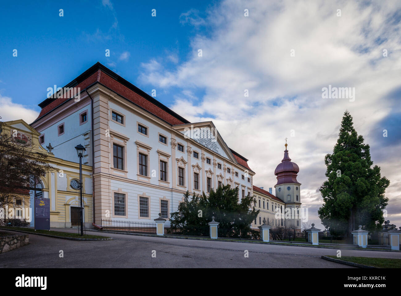 Austria, Lower Austria, Stift Gottweig, Gottweig Abbey, exterior Stock Photo