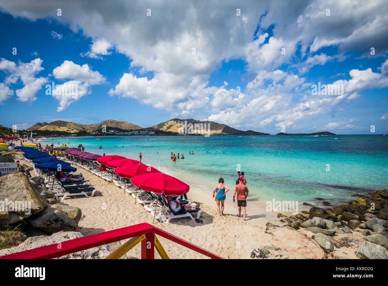 Orient beach st martin hi-res stock photography and images - Alamy