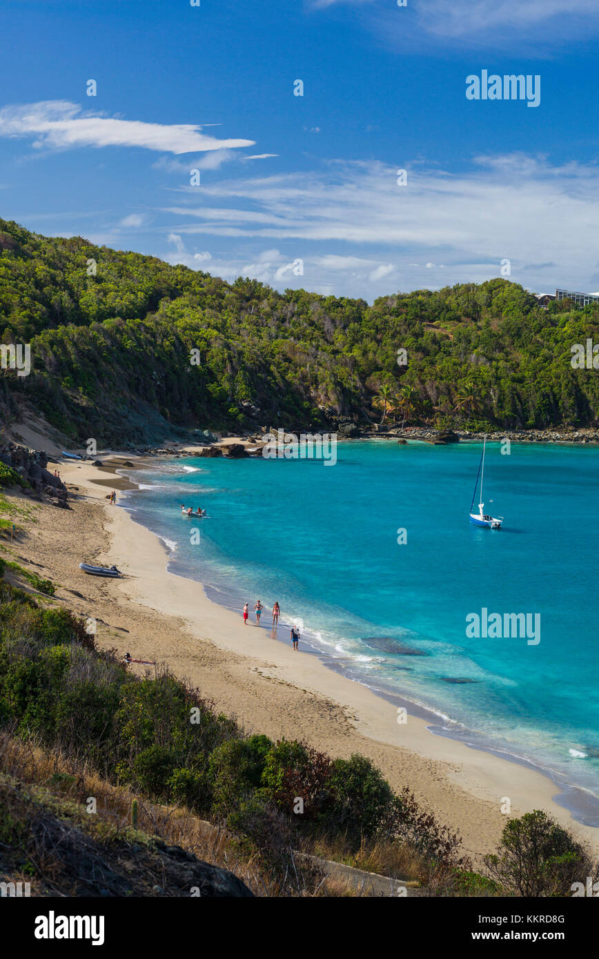 St barthelemy map hi-res stock photography and images - Alamy