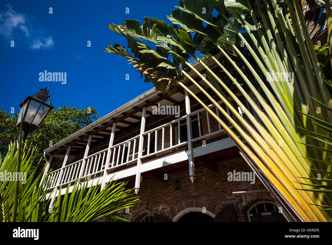 Netherlands, Sint Eustatius, Oranjestad, The Old Gin House Hotel