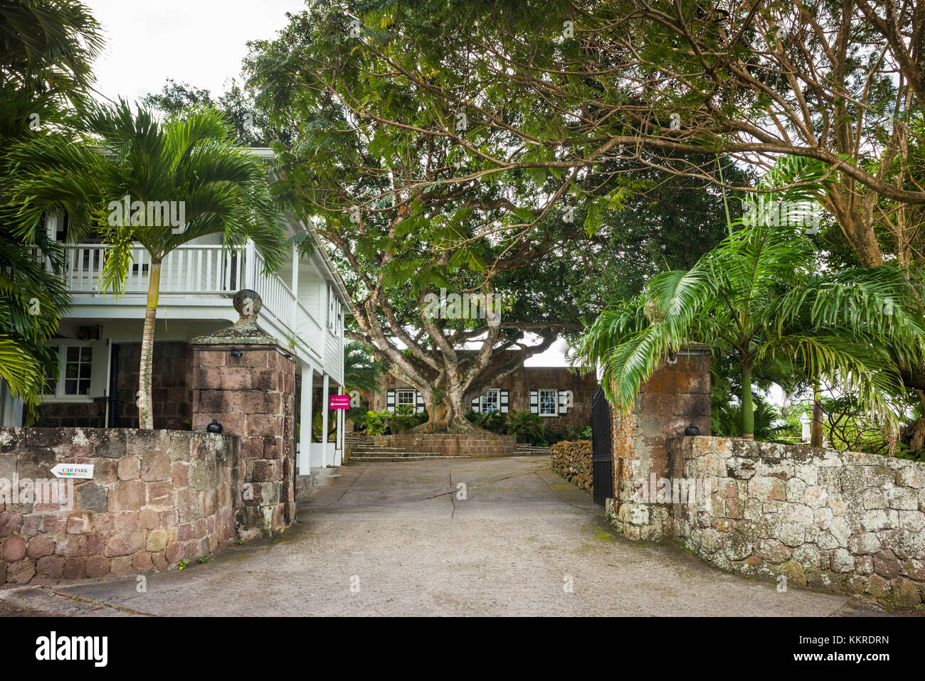 St. Kitts and Nevis, Nevis, Cole Hill, Montpelier Plantation Inn
