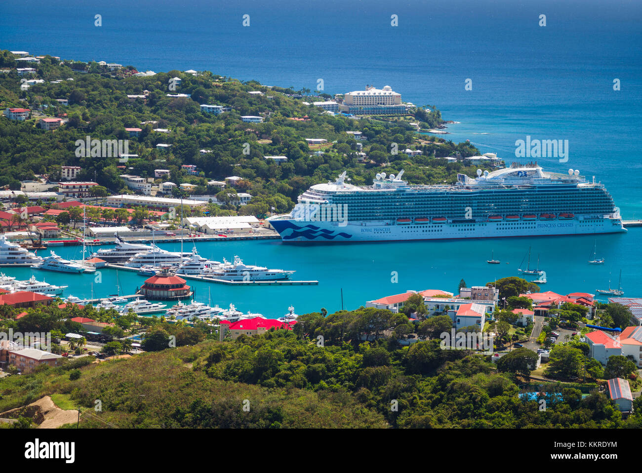 St thomas port hi-res stock photography and images - Alamy