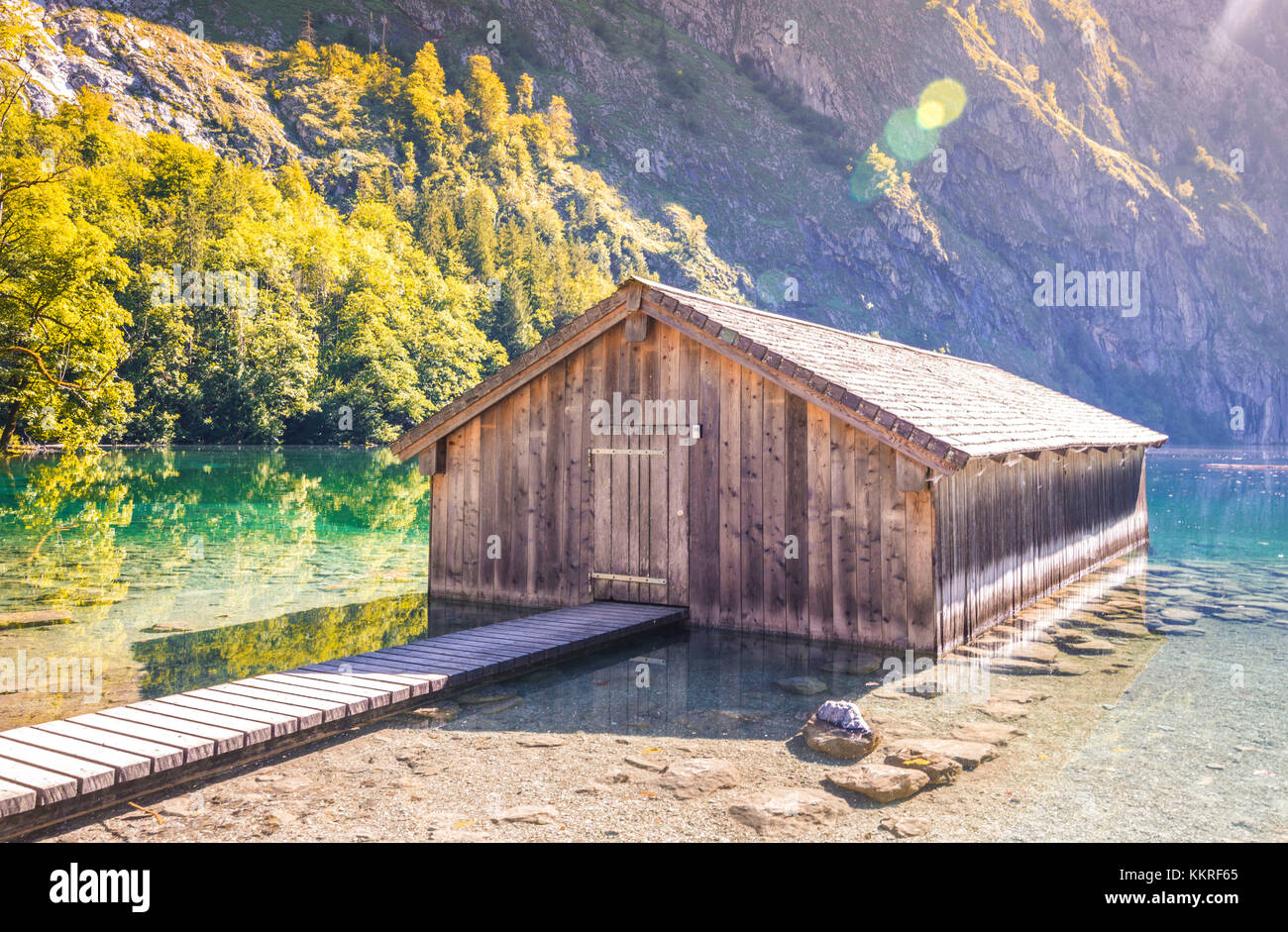 Konigsee, Berchtesgaden Land, Bayern, Germany Stock Photo - Alamy