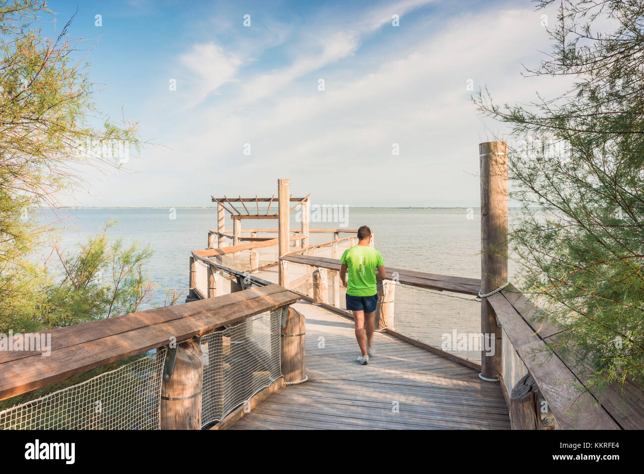 Lignano Sabbiadoro, Province of Udine, Friuli-Venezia Giulia, Italy. Stock Photo