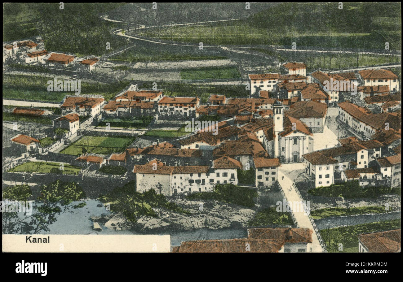 Postcard of Kanal (2 Stock Photo - Alamy