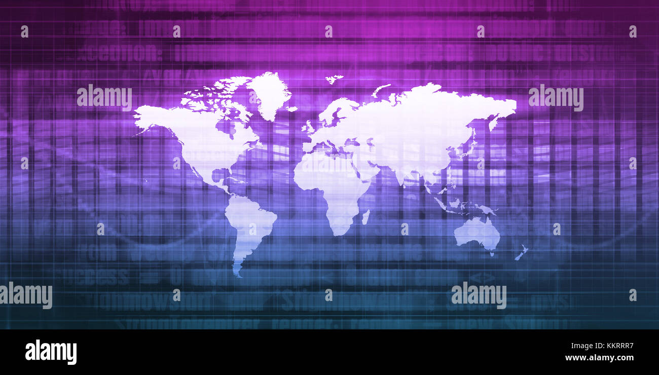 Global Logistics and Supply Chain Network Business Stock Photo Alamy