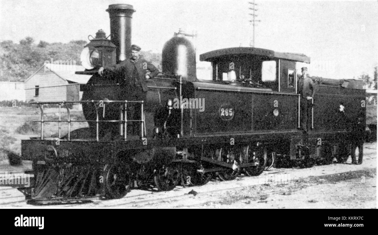 CGR 4th Class 4 6 0TT 1882 no. M65, 265, 465 Stock Photo Alamy