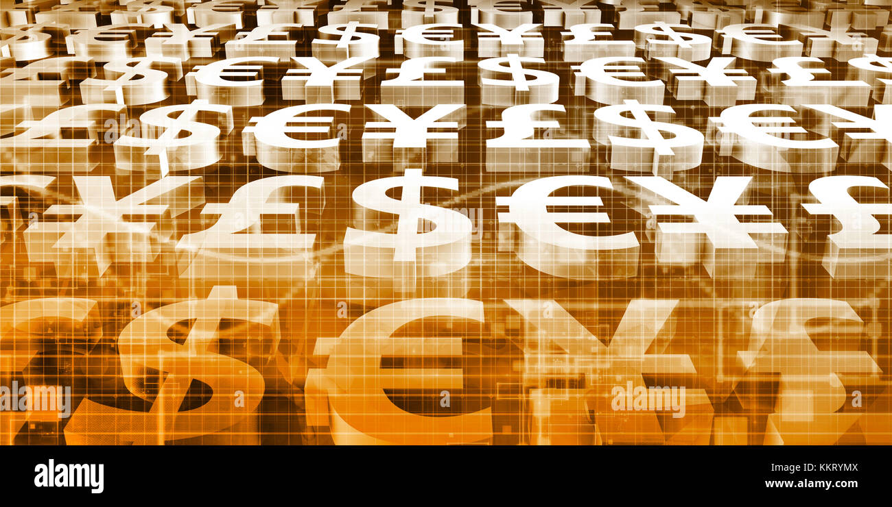Forex Trading Online And With Us Dollar Graph Stock Photo 167098426 - 