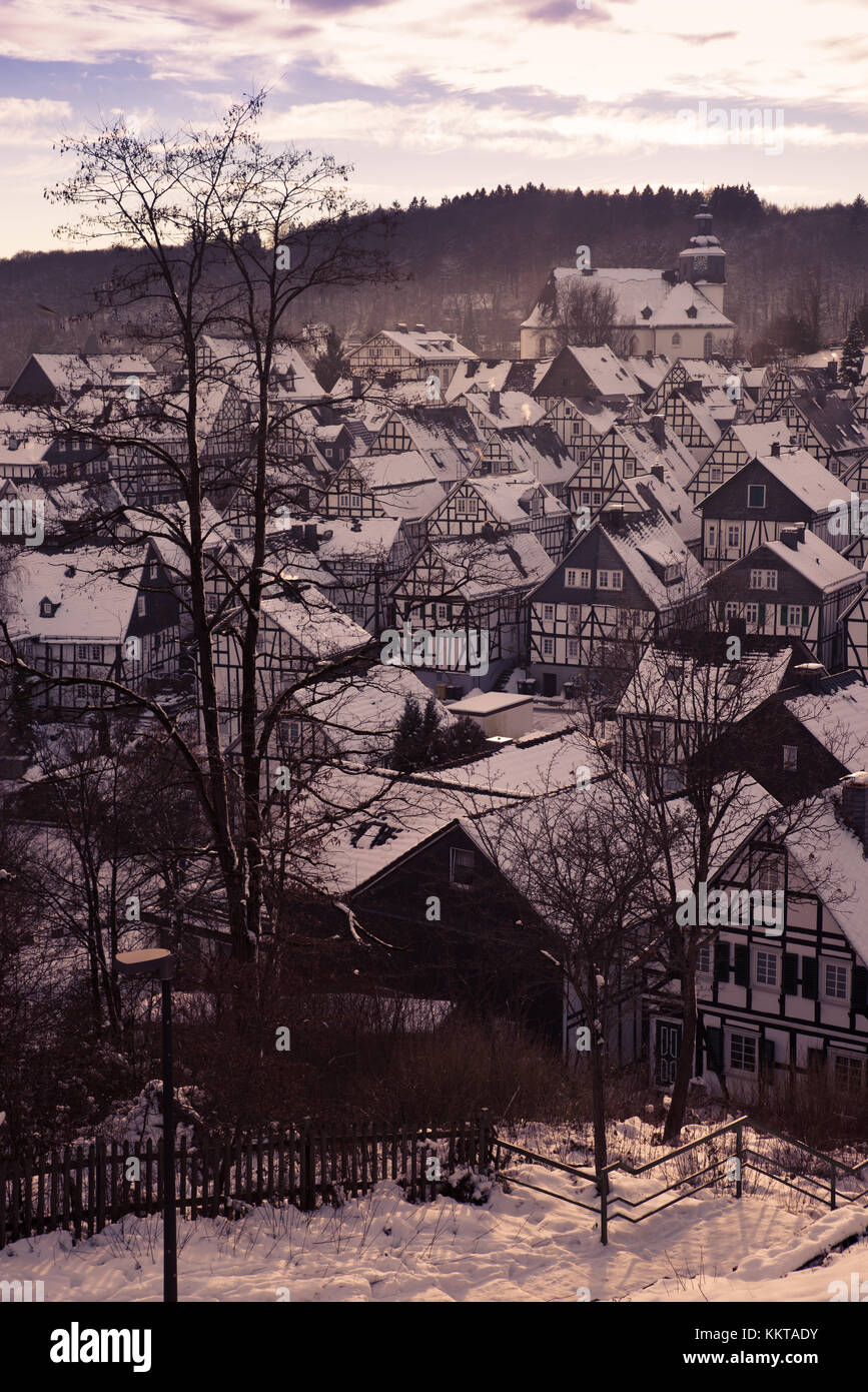 Freudenberg Germany Houses Timber High Resolution Stock Photography and ...