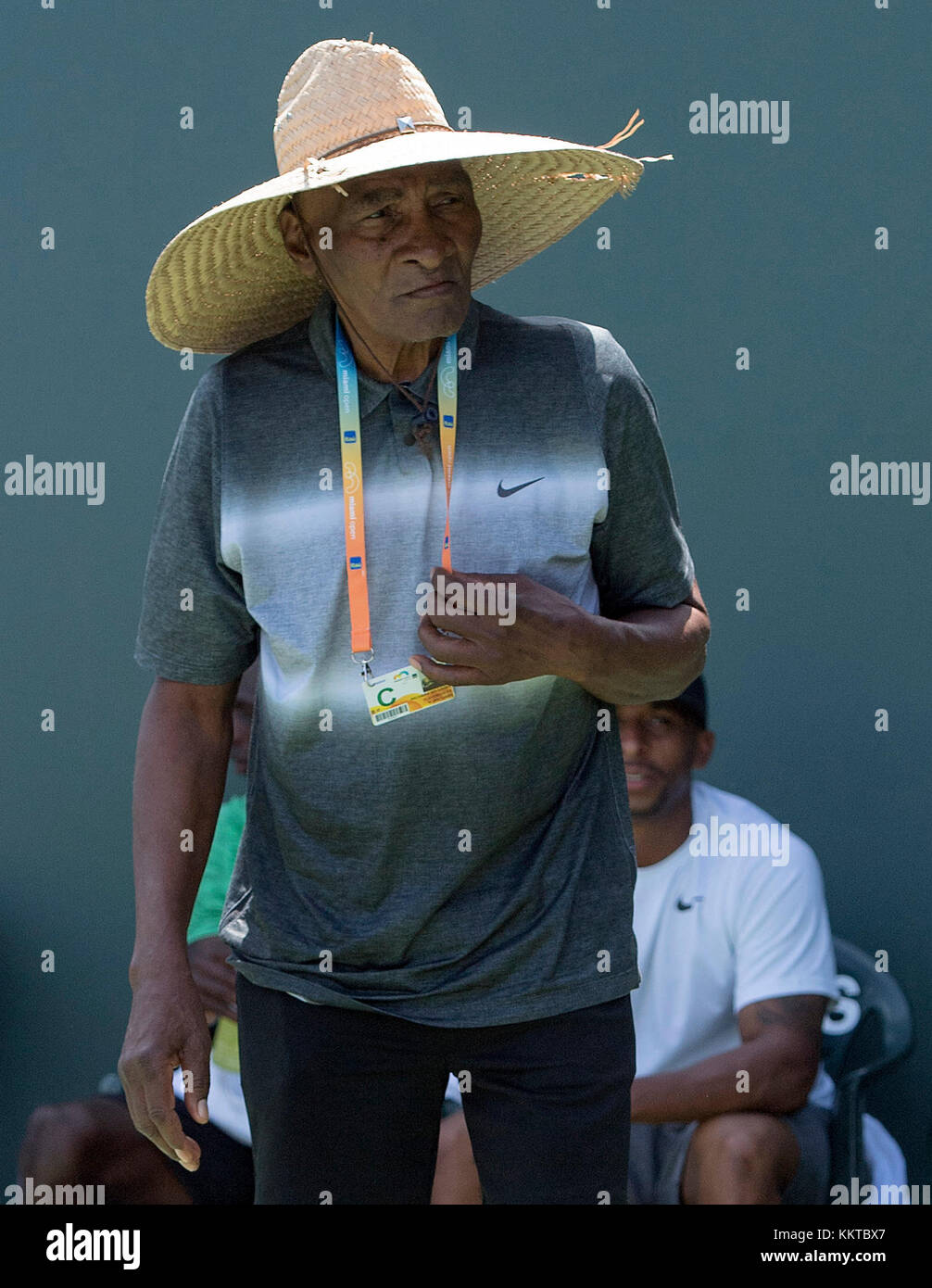 KEY BISCAYNE, FL MARCH 26 Venus Williams father Richard Williams