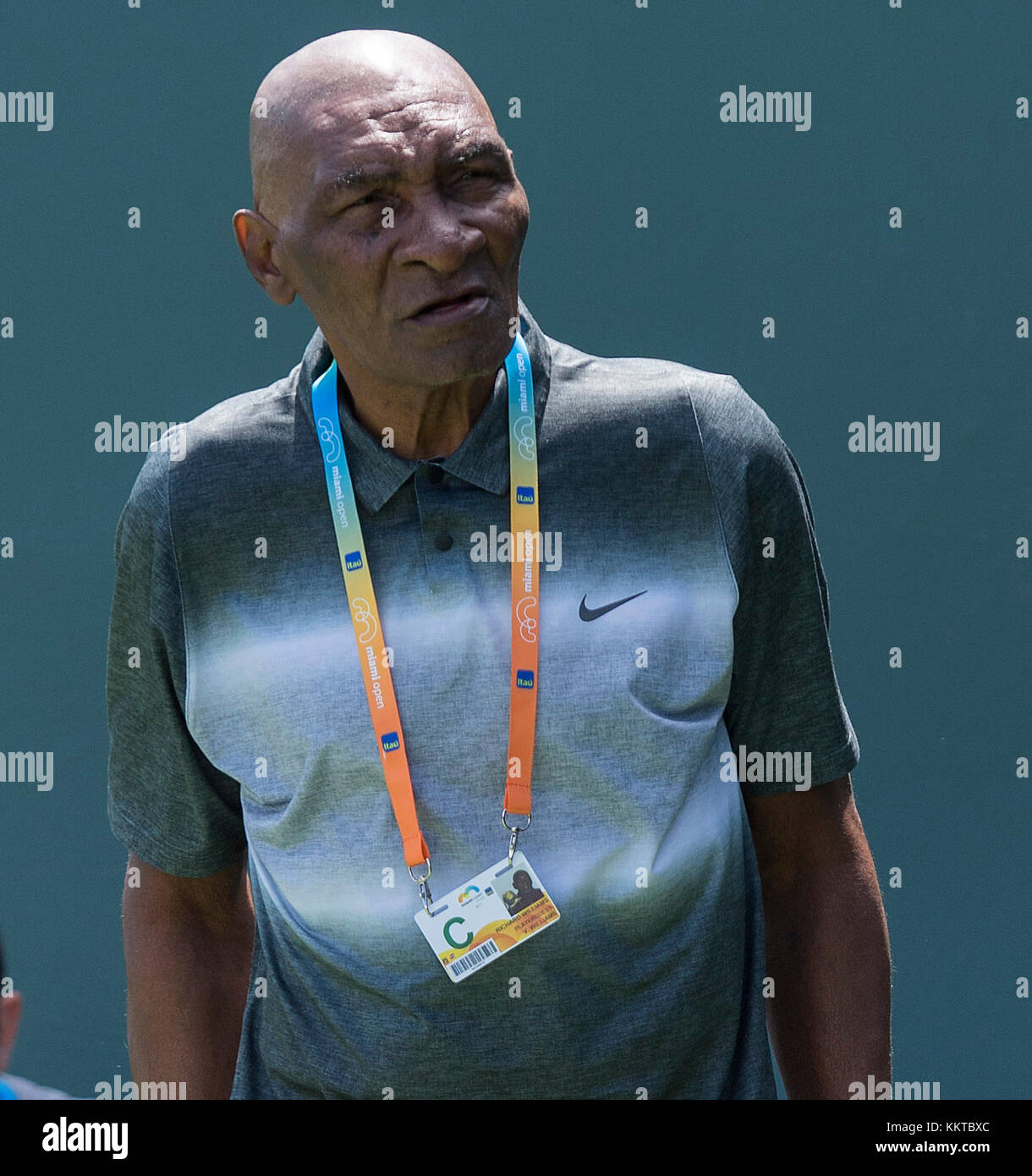 KEY BISCAYNE, FL MARCH 26 Venus Williams father Richard Williams
